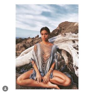 Hand Loomed Raw Silk Overlay